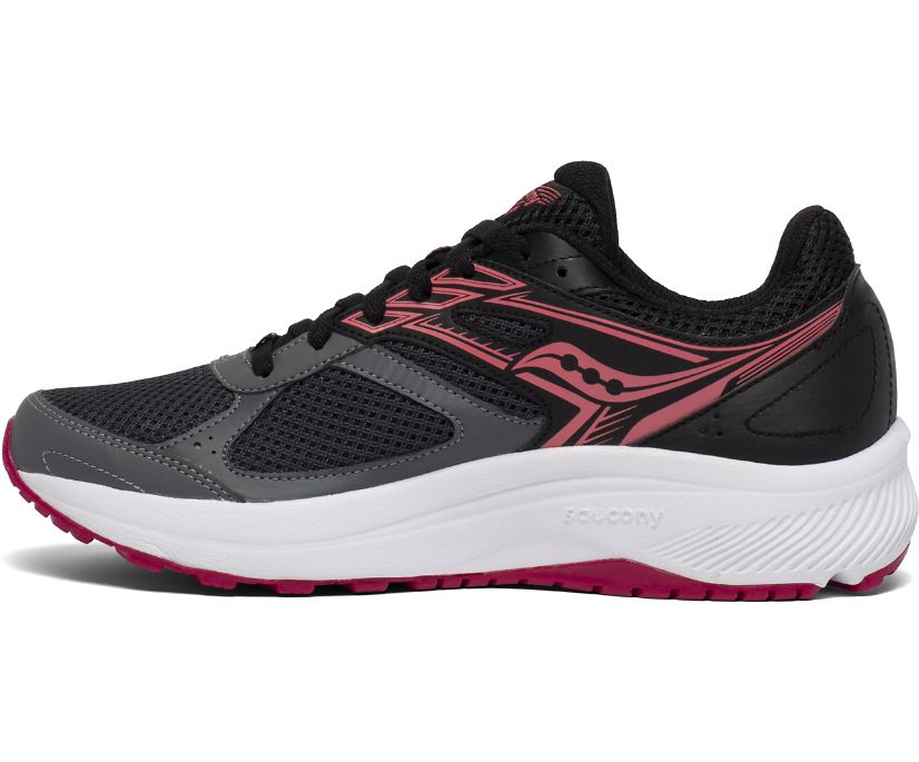 Saucony Cohesion 14 Women's Running Shoes Grey / Coral | AU 093GSOL